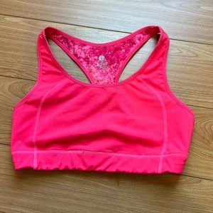 Old Navy Reversible Hot Pink Sports Bra